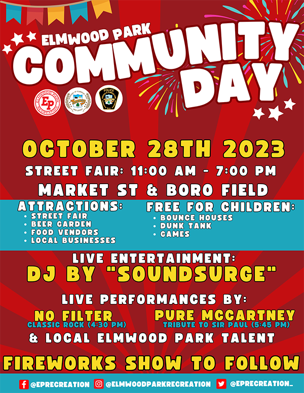 Community Day 2023 flyer