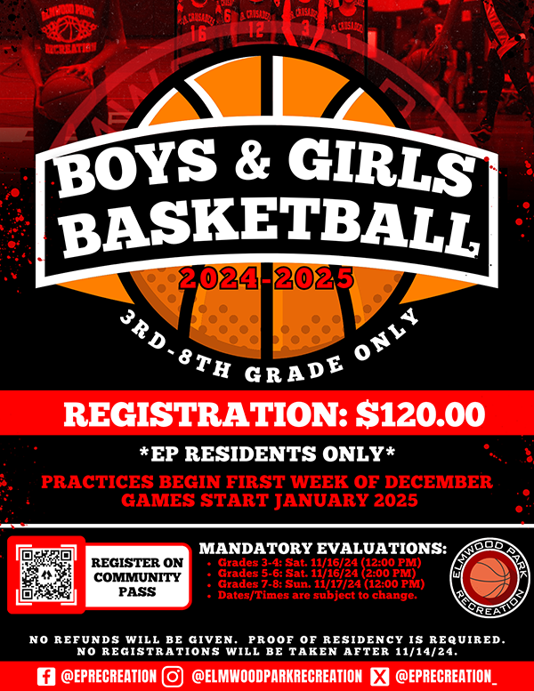 boys and girls basketball flyer