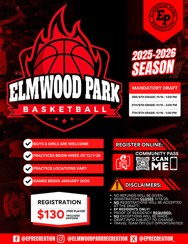Basketball 2025-2026 flyer