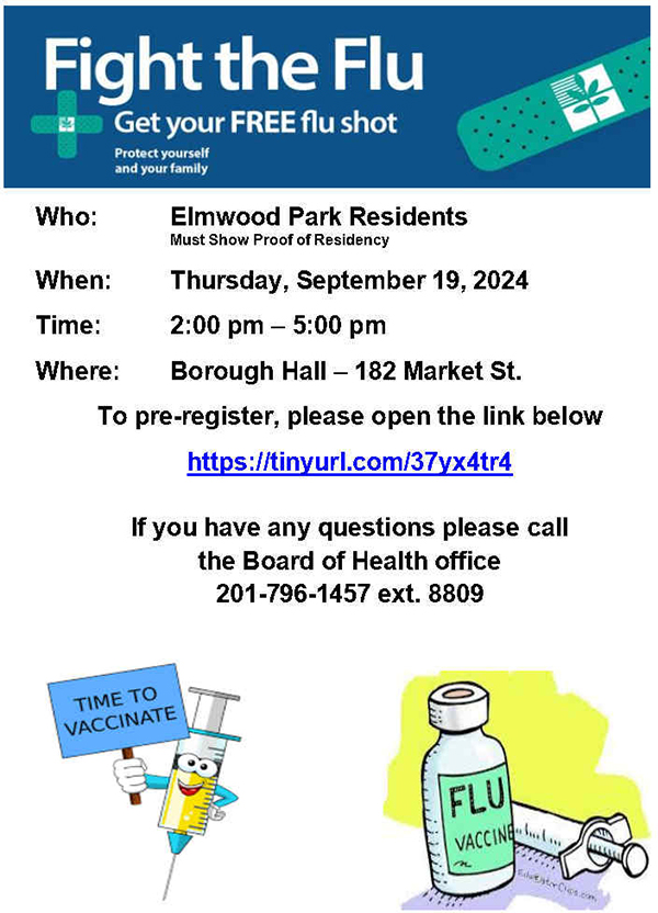 flu clinic flyer