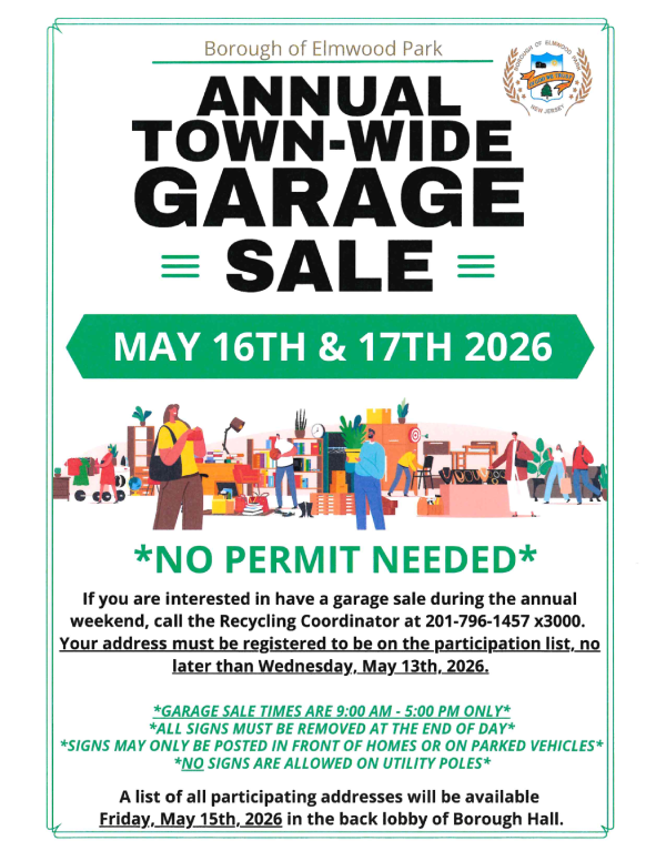 Garage Sale 2026 flyer
