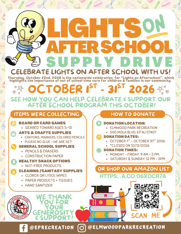 Lights On After School 2026 flyer
