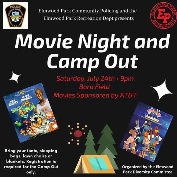 Movie Night / Camp Out flyer